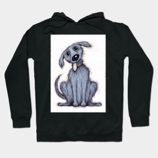 Blue dog Hoodie